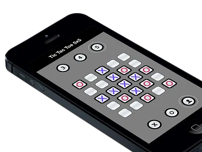 Tic Tac Toe 5x5 2d 5x5 games tic tac toe