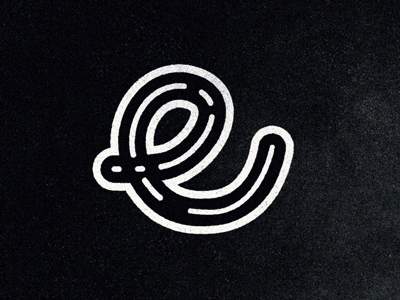 E chalk e font gif jellyaxe loop type typography