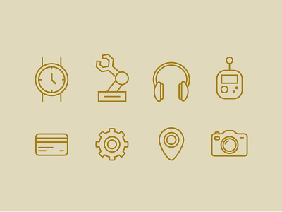 Icons for a pattern icon set icons illustration pattern tech