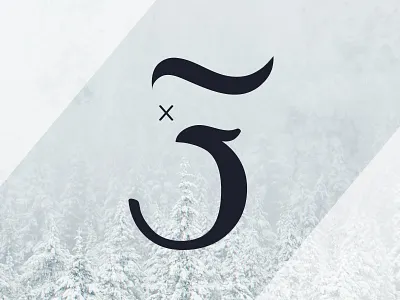 Five by Five logo branding five icon illustrator logo logo mark mark number rebrand typography