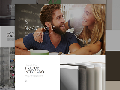 Smart living responsive website wood