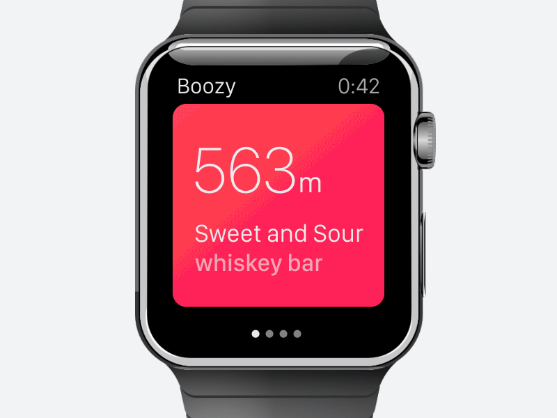 Cards animation animation boozy iwatch