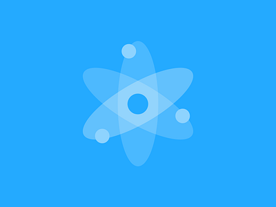 Cortex atom blue cortex logo