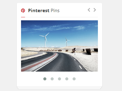 Pinterest Pins api carousel css html jquery owl pinterest