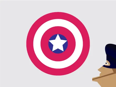 Captain America concept design illustration