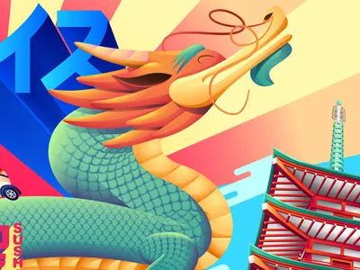 Sushi 2 colors illustration illustrator japanese sushi vector