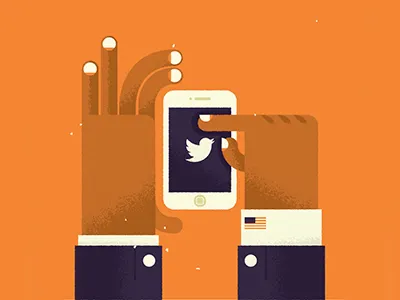 "Barack Obama joins Twitter, again" - Wired.co.uk barack obama illustration obama president president obama twitter vector illustration wired