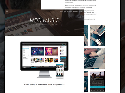 Personal Site - Project Detail css html personal portfolio responsive site squarespace ui web webdesign website work