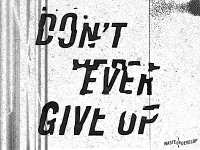 Give Up experiment