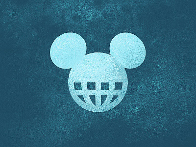 Mickey disney grunge icon logo mickey mouse retro texture vintage