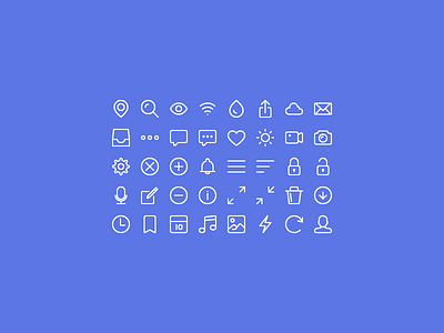 Essentials Icon Pack basics essentials icons ios pack product set