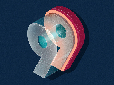 9 — 36 Days of Type 36daysoftype illustration maan type typography