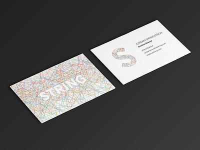 Self Branding branding business card design identity scad