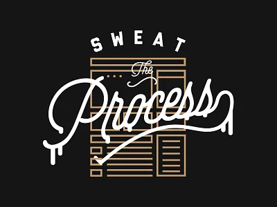 Sweat The Process design process sweat wireframe