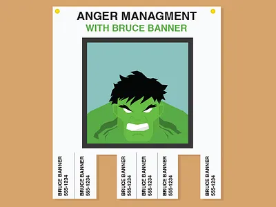 The Hulk flyer hulk illustration illustrator marvel poster superhero vector