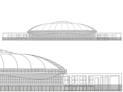 Palau Sant Jordi illustration architecture barcelona building drawing illustration lines palau sant jordi vector venue