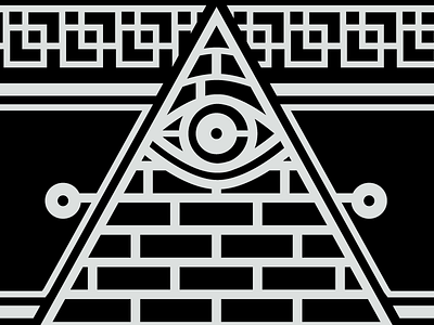 Masons Pyramid design halflife3confirmed illuminati illustration masonic masons nwo pattern pyramid stonecutters