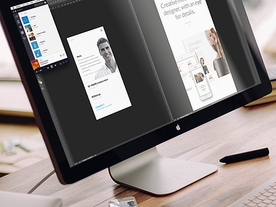 Internal - Work in Progress mobile portfolio work in progress