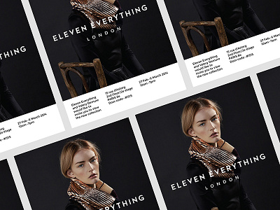 Eleven Everything art direction branding fashion graphic design print design visual identity