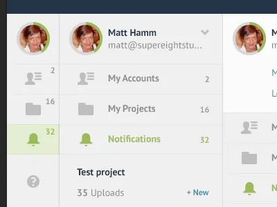 Playing with some new navigation ideas