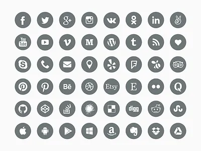 Social icons .sketch free freebie icons media icons resource sketch sketch resource sketch source social icons source