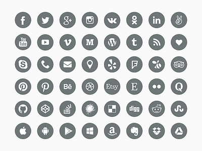 Social icons .sketch free freebie icons media icons resource sketch sketch resource sketch source social icons source