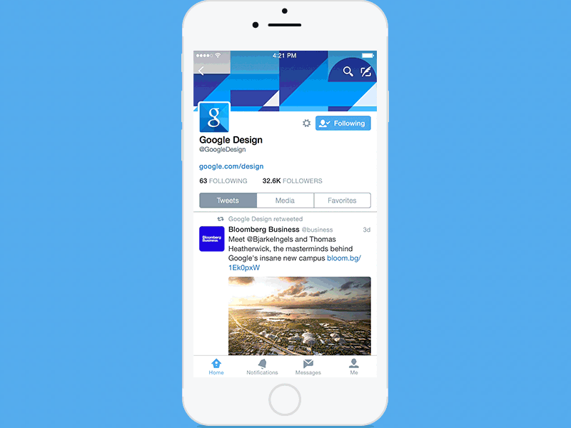 Twitter Prototype - Pixate Tutorial animation app design interaction iphone ixd mobile prototype tutorial ui ux video