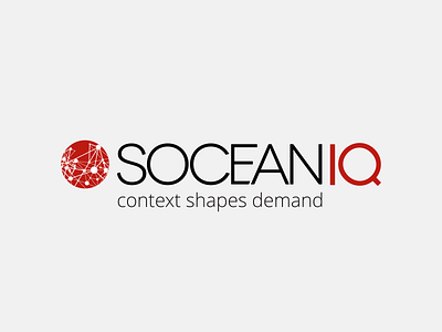 SoceanIQ branding logo logotype mark symbol