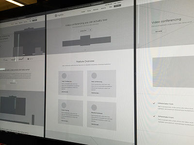 Website Wireframes