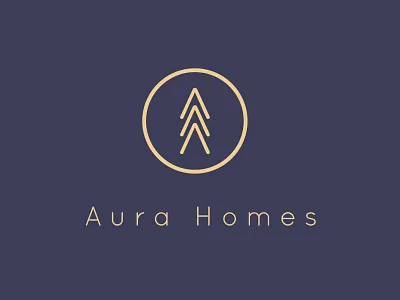 Aura logo concept architecture aura branding colour concept conceptual logo minimal simple startup