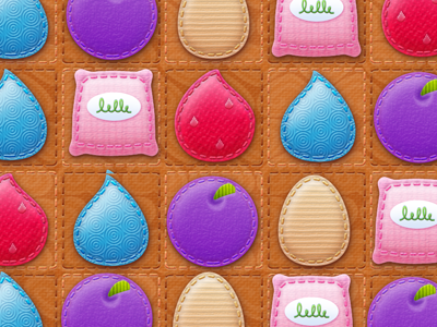 Art and GUI for LALALOOPSY 3-D WONDERLAND art game gui