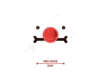 Red Nose Day nose red