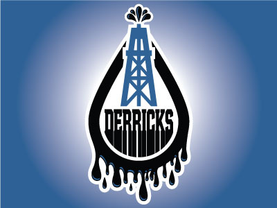 Albuquerque Derricks albuquerque derricks fantasy hockey logo new mexico oil