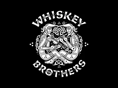 Whiskey Brothers band brothers celtic irish knot music whiskey