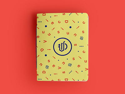 Notebook branding monogram notebook pattern