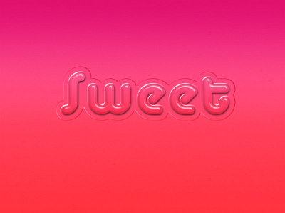 typeface Sweet icon pink sweet typeface ui