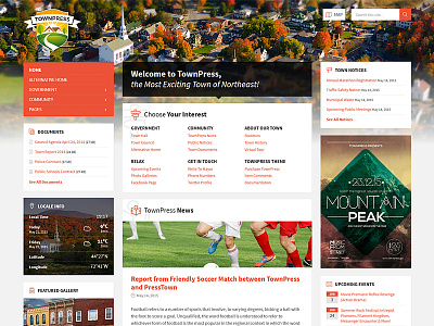 TownPress - Municipality WordPress Theme city municipality town wordpress