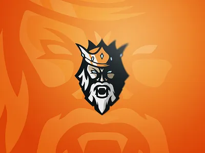 King branding king logo king mascot logo design mascot mascot logo mike guleserian mikecdesigns mikecharles sports sports logo