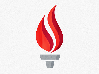 Torch Mark fire flame illustration mark torch