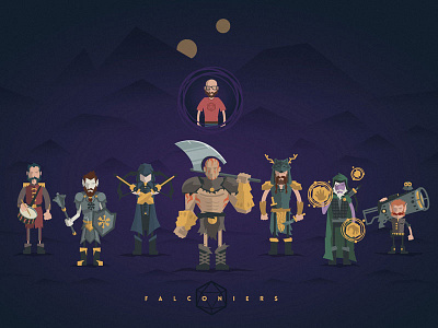 Falconiers - now with DM adventure dnd dragons dungeons gamenight