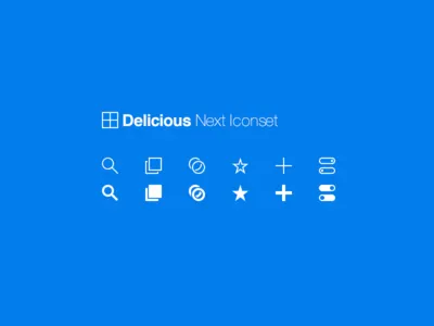 Delicious Iconset