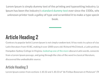 Type refinement... design green type typography web design website