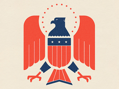 Eagle Mark 2016 bird eagle political politics stars stripes