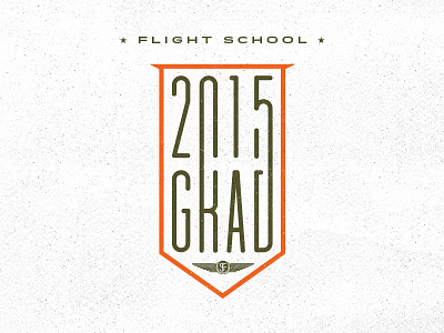 Flight School Graduation flight graduation internship typography