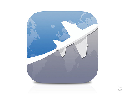 Flightwise icon ios iphone map plane route tracking