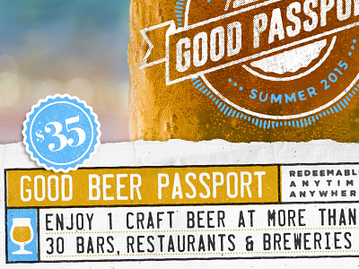 The Good Beer Passport - Summer 2015 beer cool craft newsletter passport stamp summer