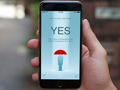 Umbrella forecast ios iphone umbrella weather