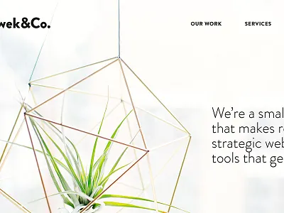 &Co. agency boutique brandon design new web