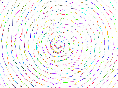 Ice Cream Sprinkles art code coding design generative geometric graphics ice cream minimal processing swirl yummy