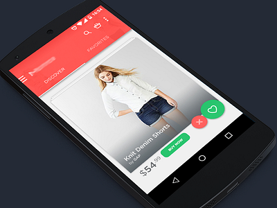 Shopping app android app lollipop shop shopping ui ux